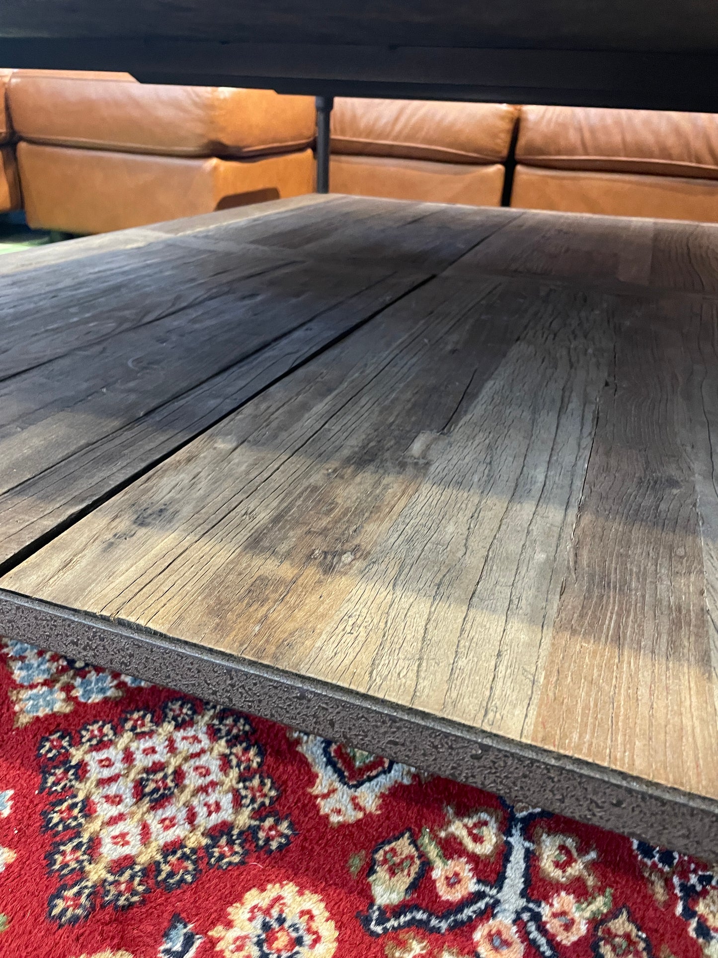 Restoration Hardware Plank Coffee Table (0JR006)