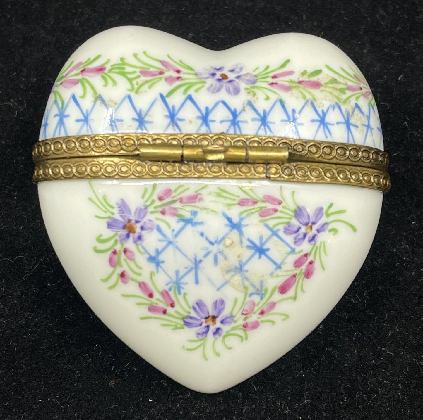 Limoges Trinket Box Heart (0IB00H)