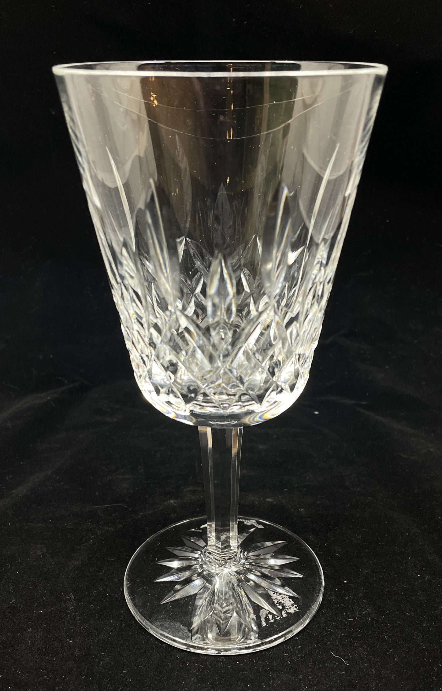 Waterford Lismore Water/Red Wine (Twenty Available)