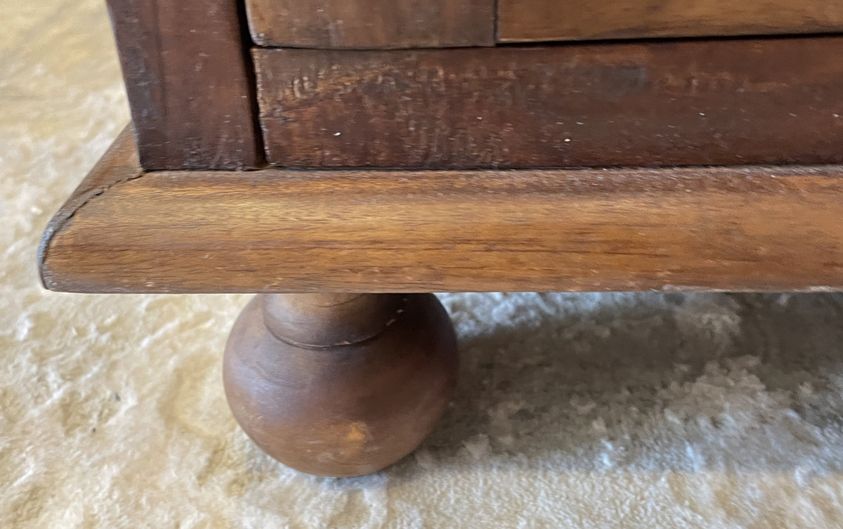 Small Reclaimed Wood Cabinet with Door and Drawer (0PQ004)
