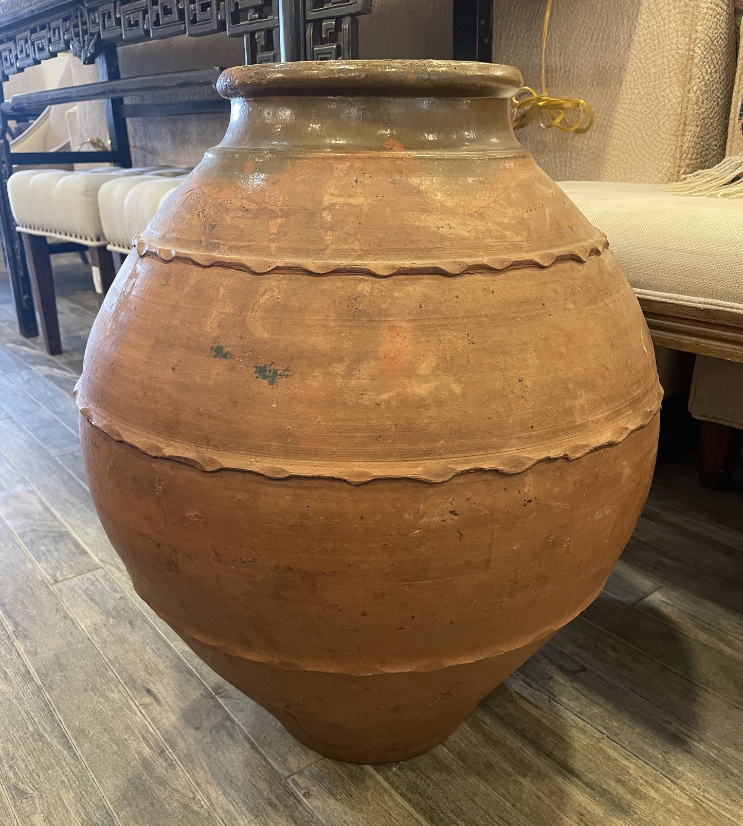 Antique Italian Olive Oil Vessel, extra large (0JL00E)