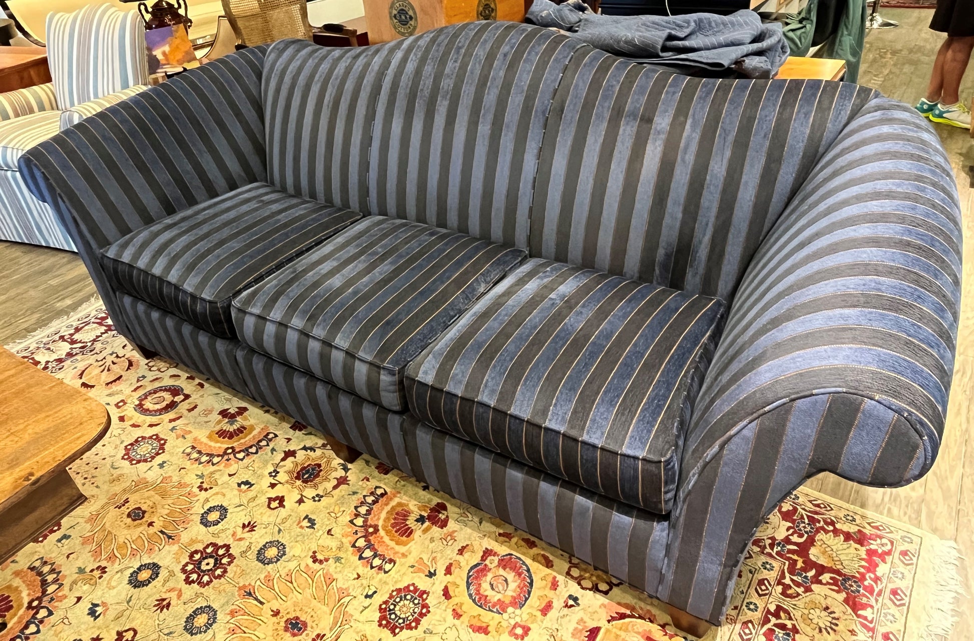 Stickley Striped Sofa The Perfect Thing