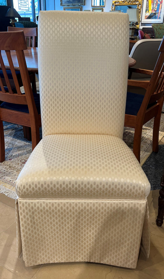 Cream Parsons Chair