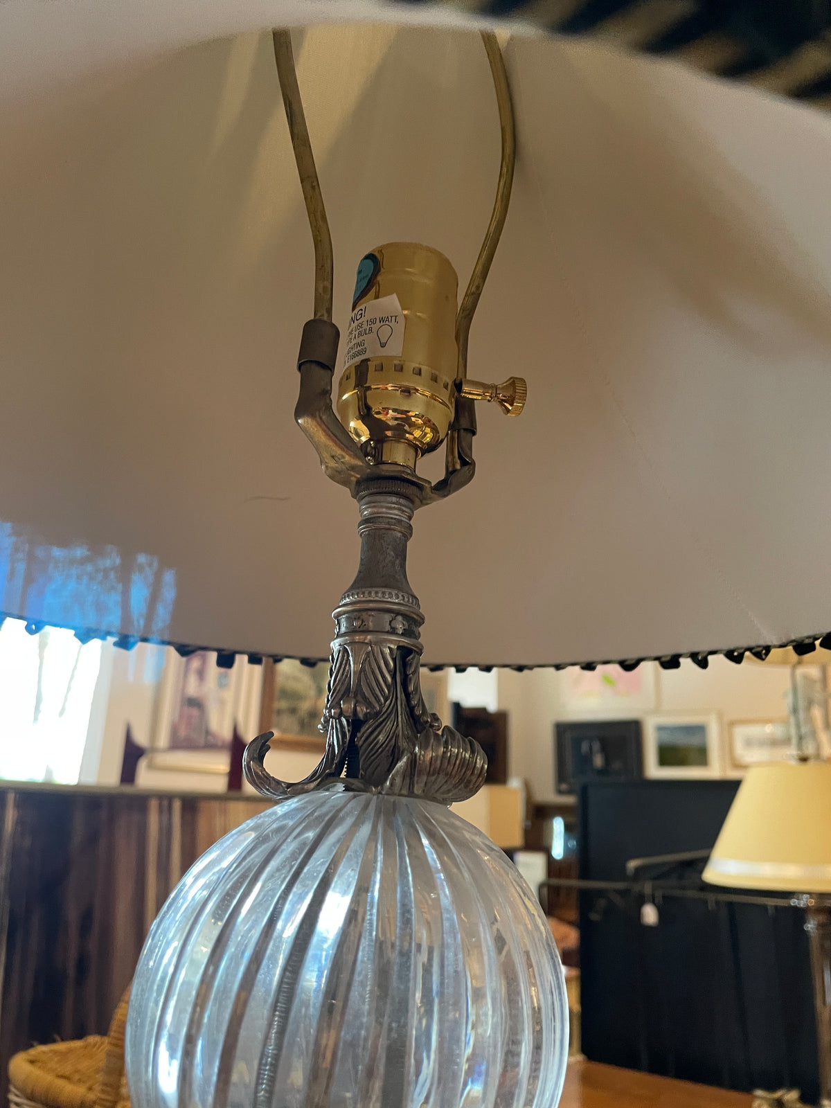 John Richard Glass Lamp (0PQ00J)