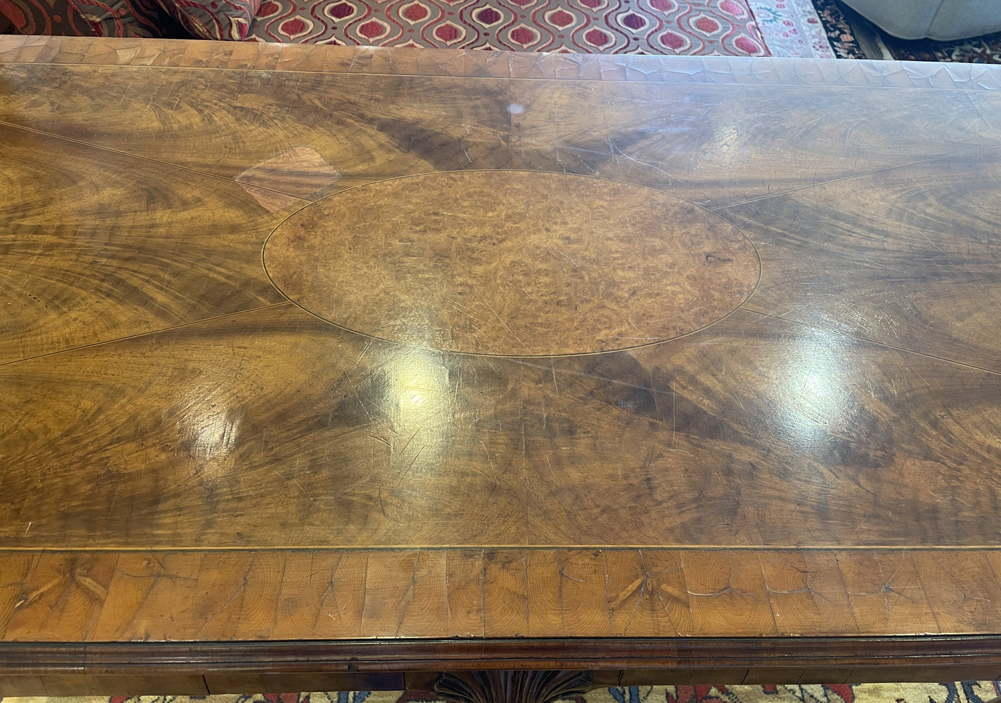 Antique Irish Georgian Sideboard, AS IS (0001AH)