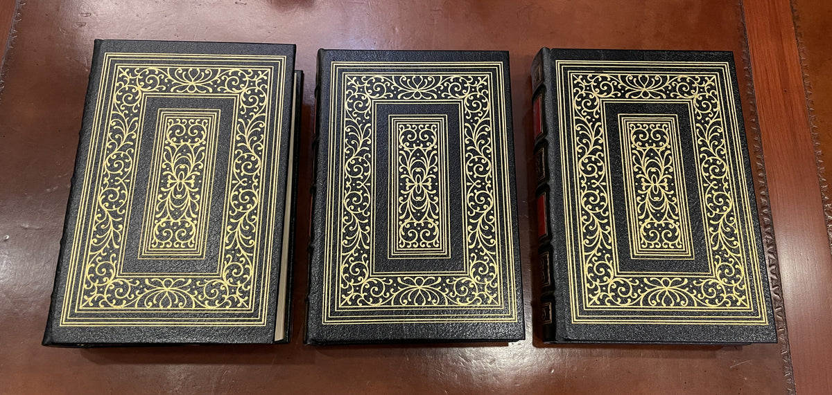 Easton Press Winston Churchill WWII Three Volumes (0MJ00M)