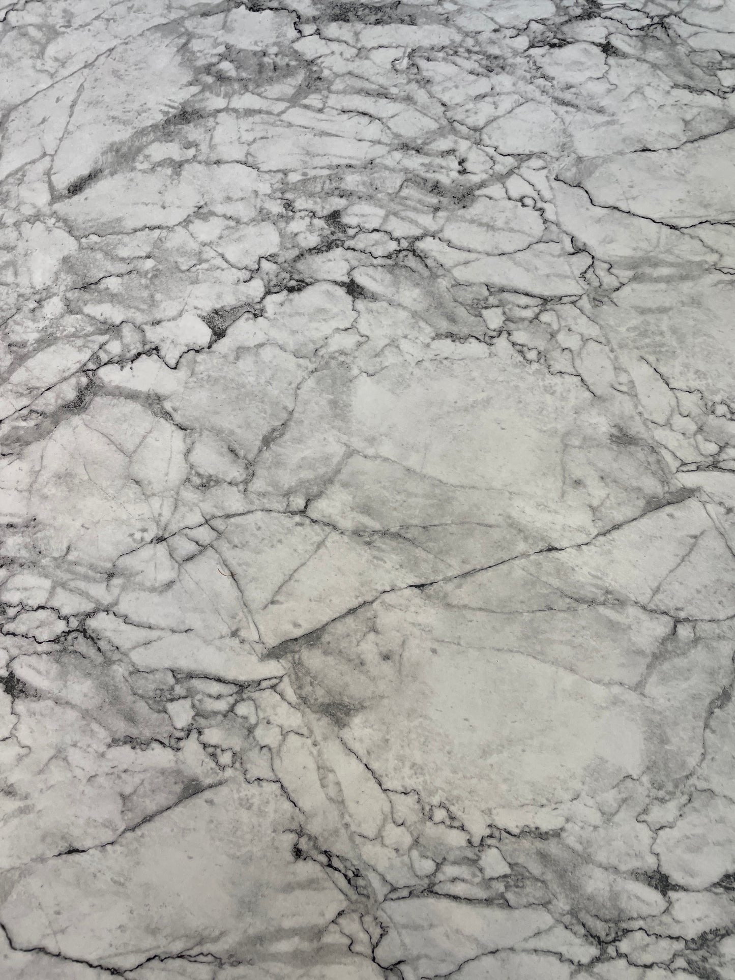 CB2 Anoki 57" Coffee Table with Gray Marblization, NEW (0I4001)