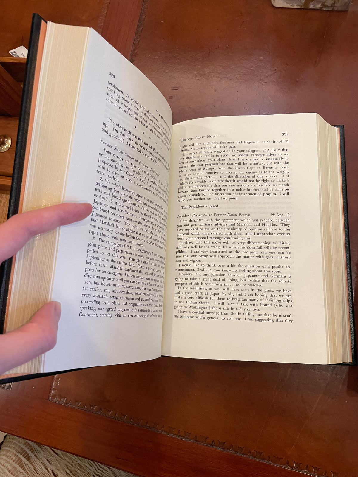 Easton Press Winston Churchill WWII Three Volumes (0MJ00M)