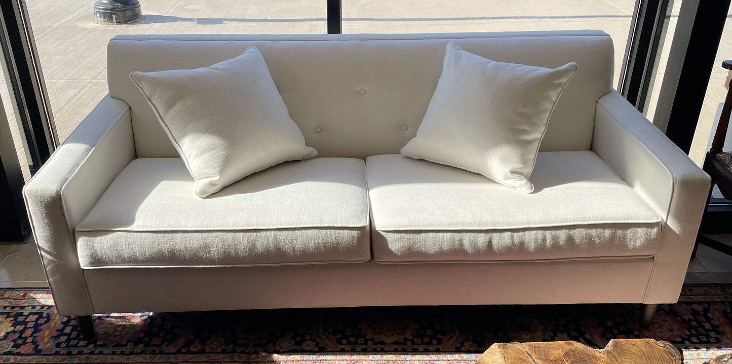 Ethan Allen Marcus 79" Track Arm Sofa, Tufted (0I600Z)