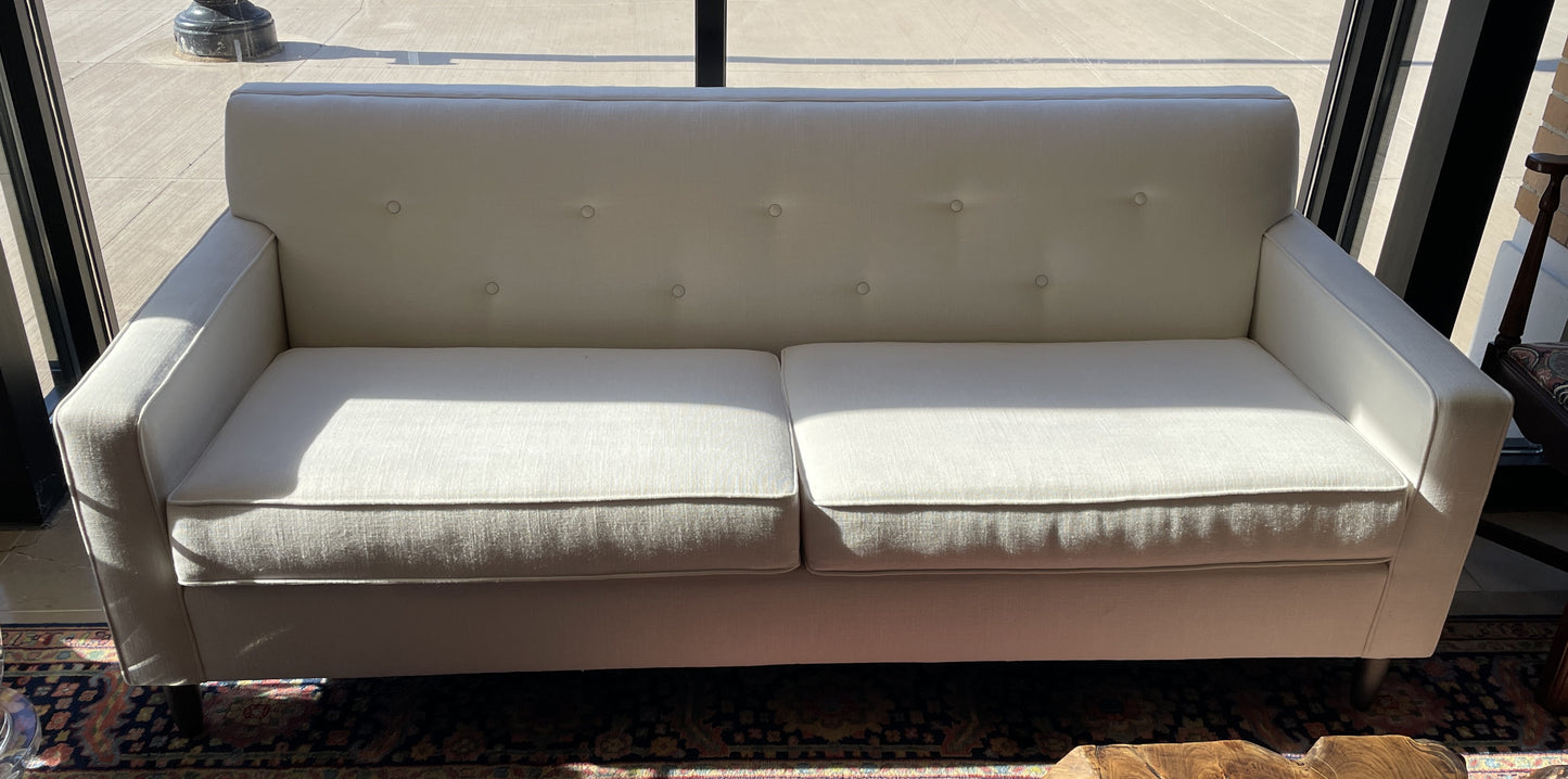 Ethan Allen Marcus 79" Track Arm Sofa, Tufted (0I600Z)