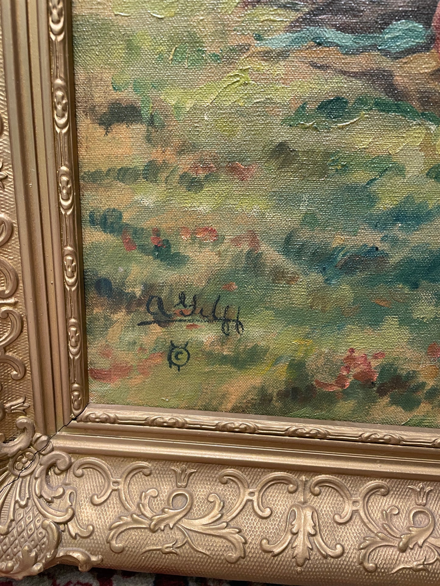 Adolf Gelff Plantation Landscape, 20th Century (0M1003)