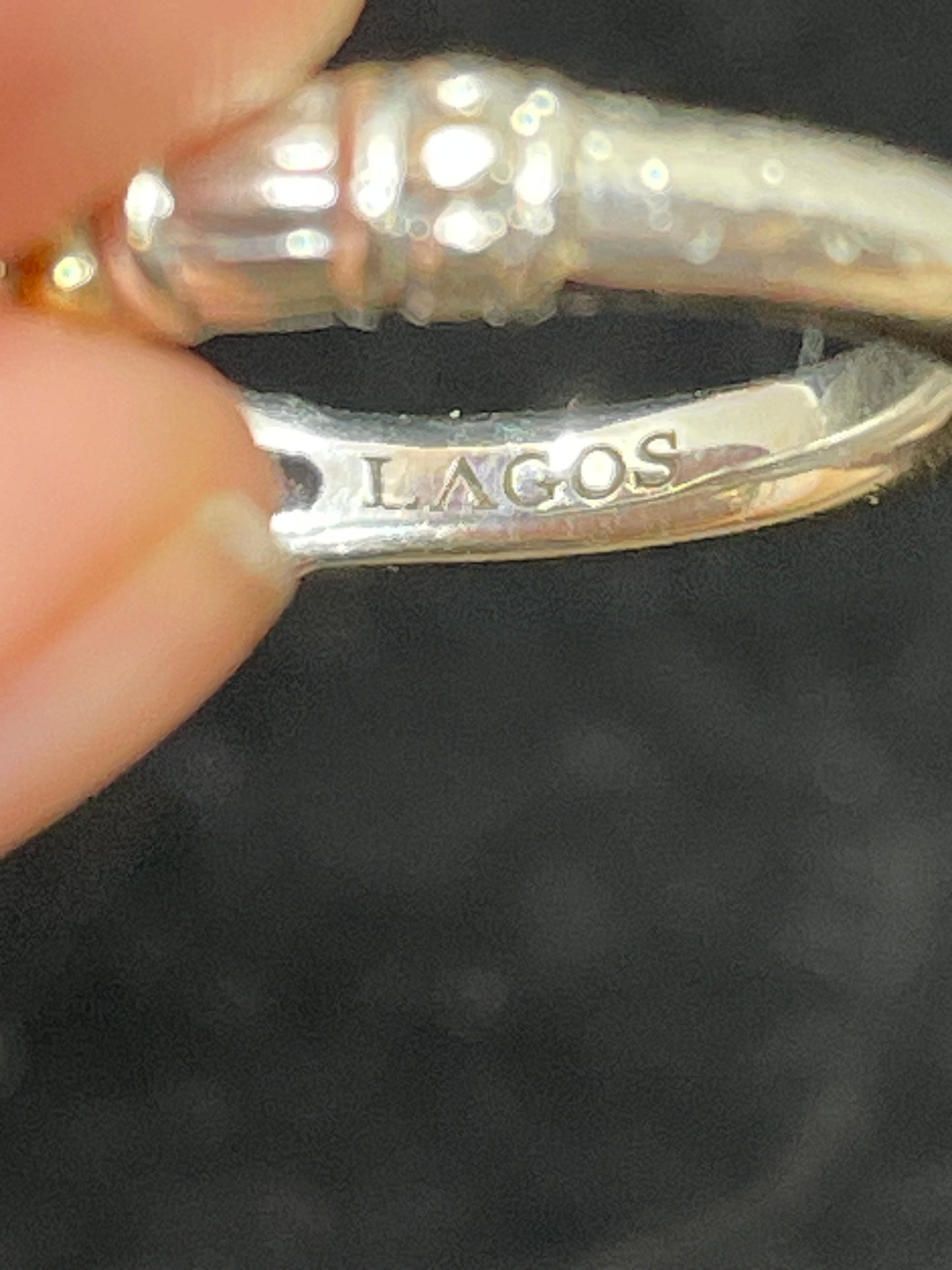 Lagos Rittenhouse Three Diamond Stacking Ring (09B00E)