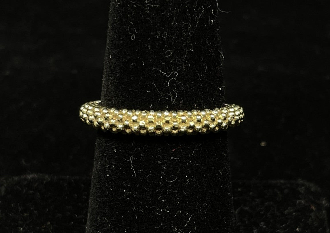 Lagos 18K Caviar Stacking Ring (09B00F)