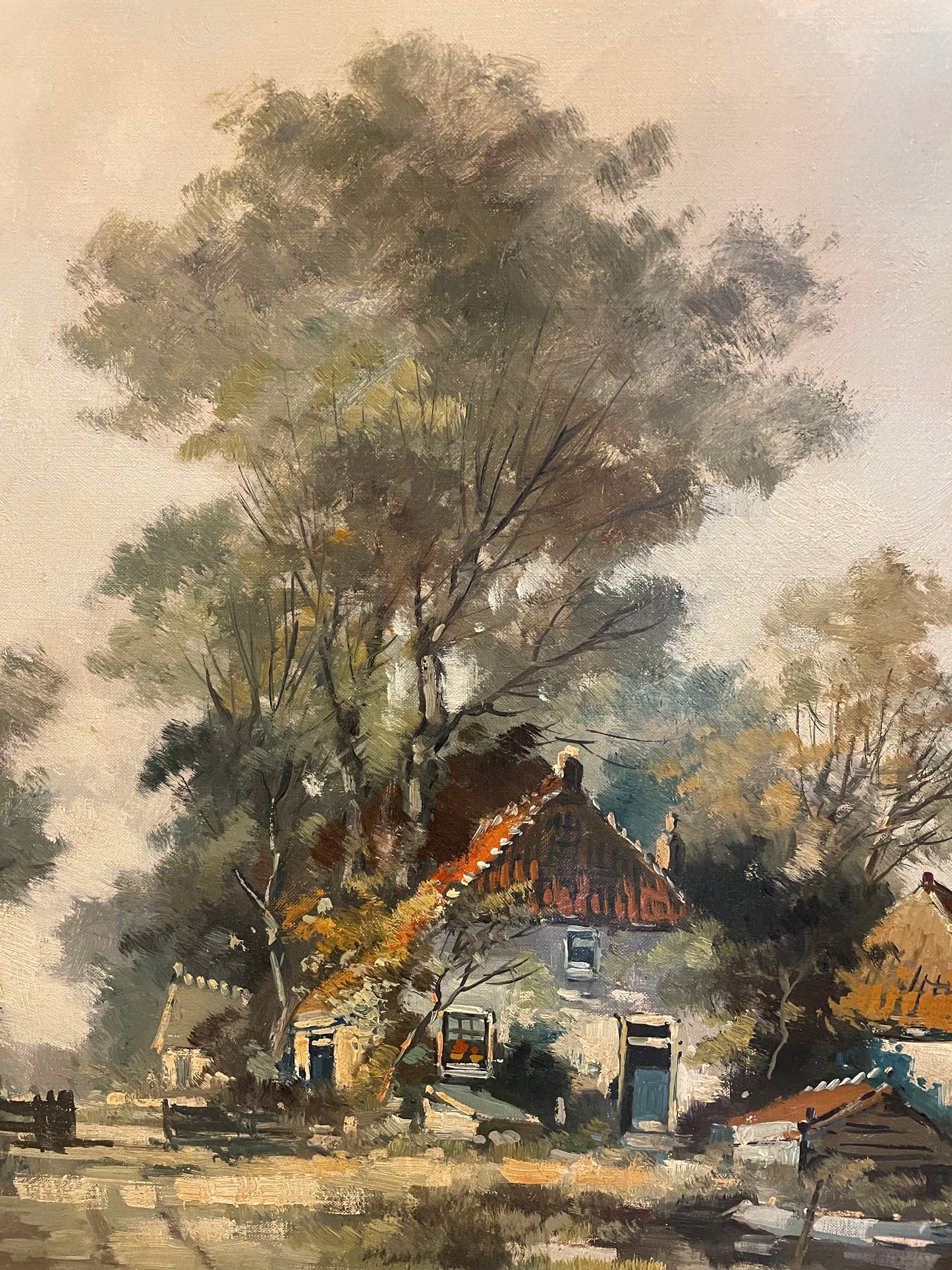 Rob Verheijen (Dutch, 1877-1960) Landscape on Canvas (0M1009)