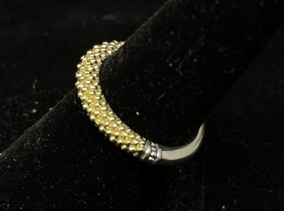 Lagos 18K Caviar Stacking Ring (09B00F)