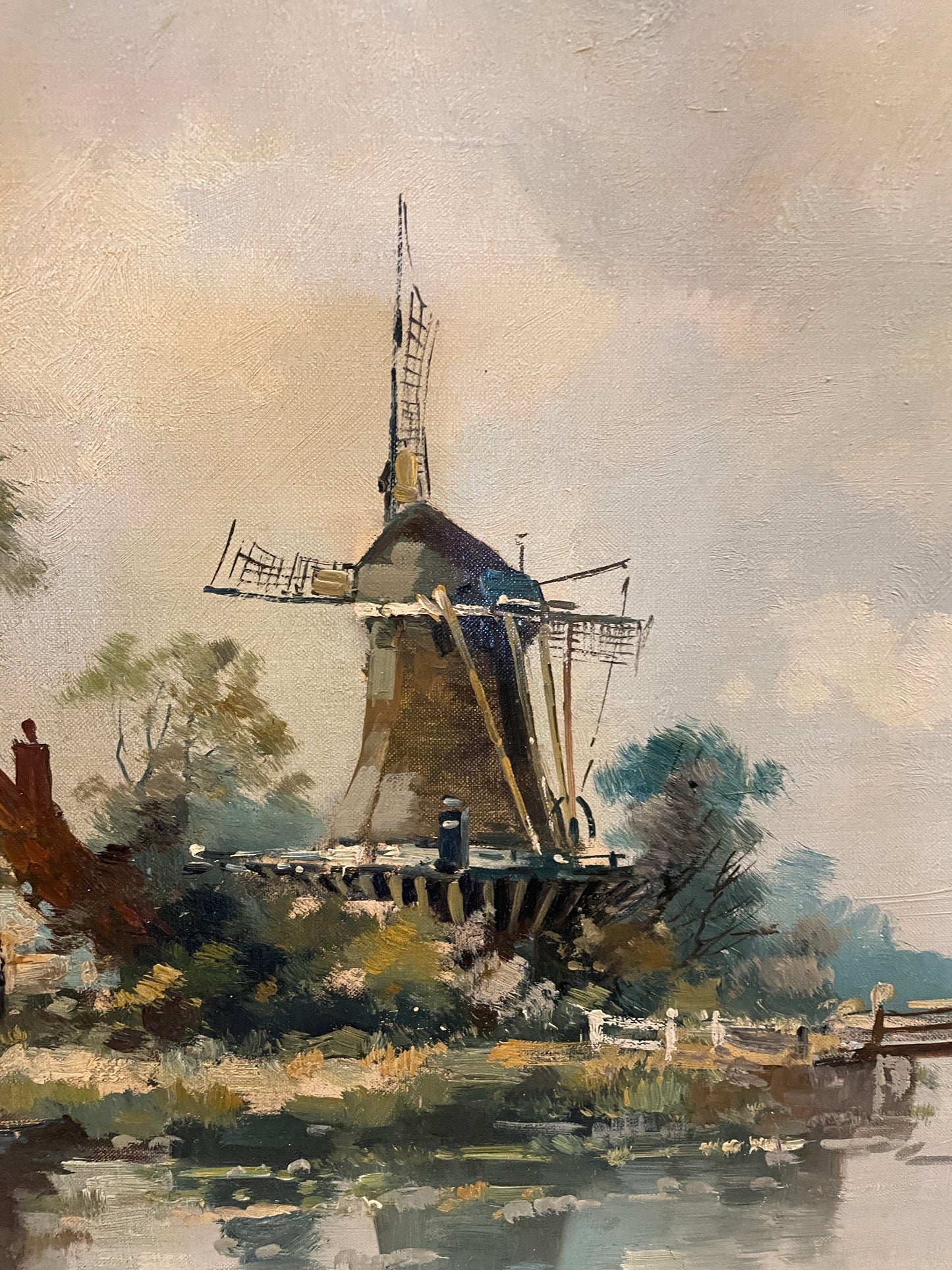 Rob Verheijen (Dutch, 1877-1960) Landscape on Canvas (0M1009)