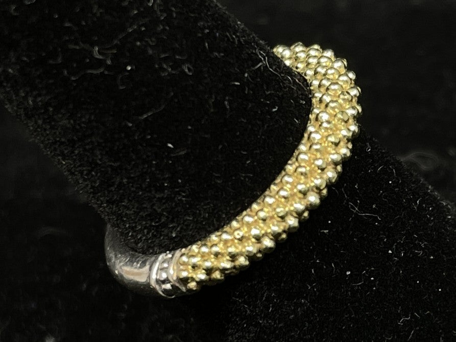 Lagos 18K Caviar Stacking Ring (09B00F)