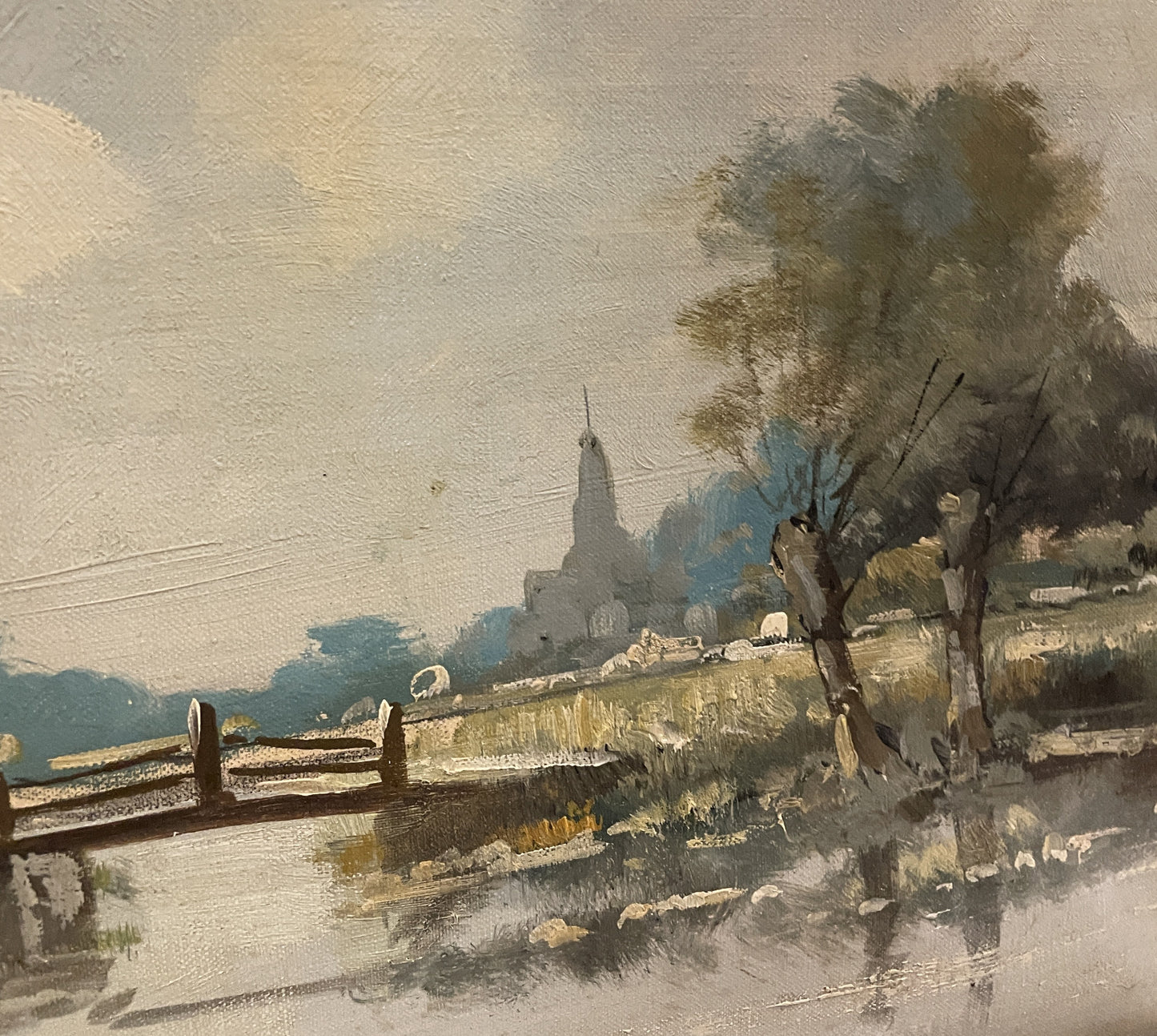 Rob Verheijen (Dutch, 1877-1960) Landscape on Canvas (0M1009)
