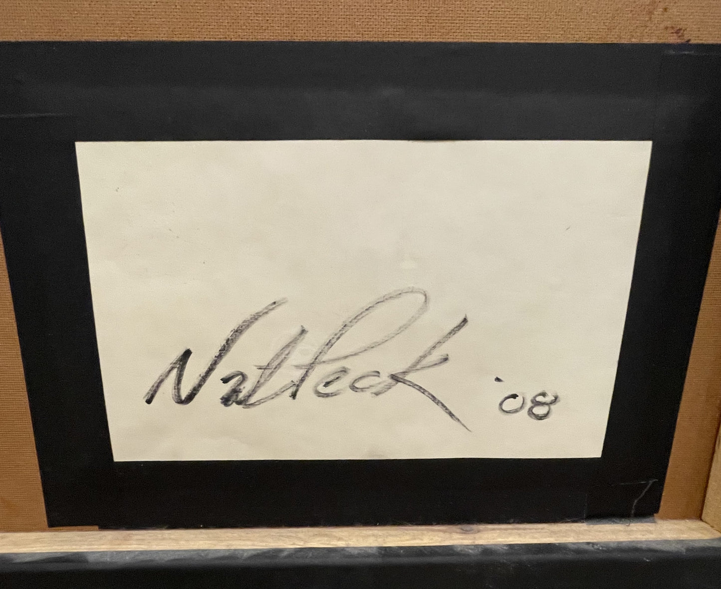 Nathan Peck Oil Mixed Media Art (JXCDLR)