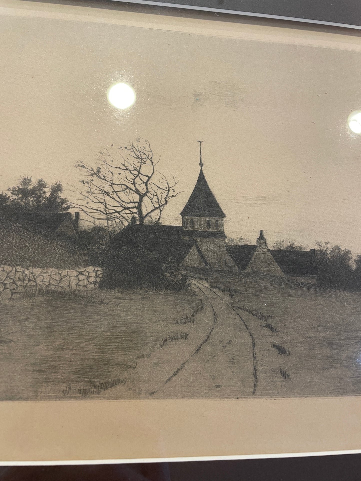 Radtke Lauchner Etching, signed (0JL00M)