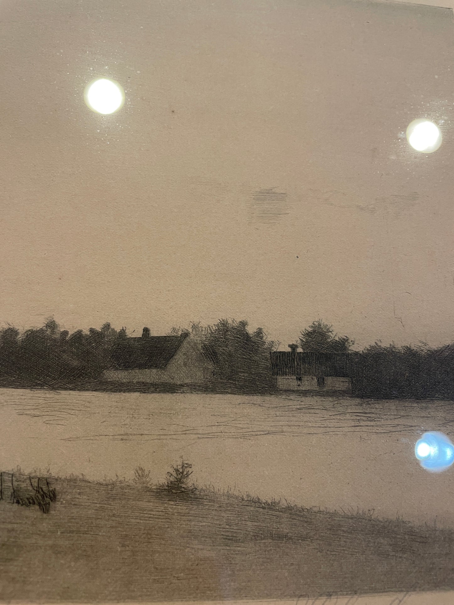 Radtke Lauchner Etching, signed (0JL00M)