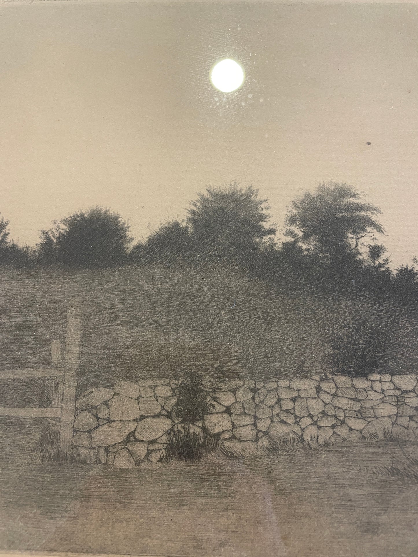 Radtke Lauchner Etching, signed (0JL00M)