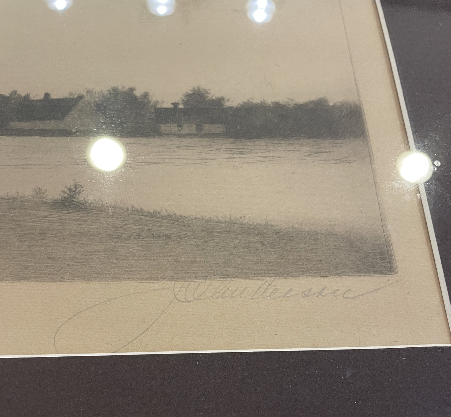 Radtke Lauchner Etching, signed (0JL00M)