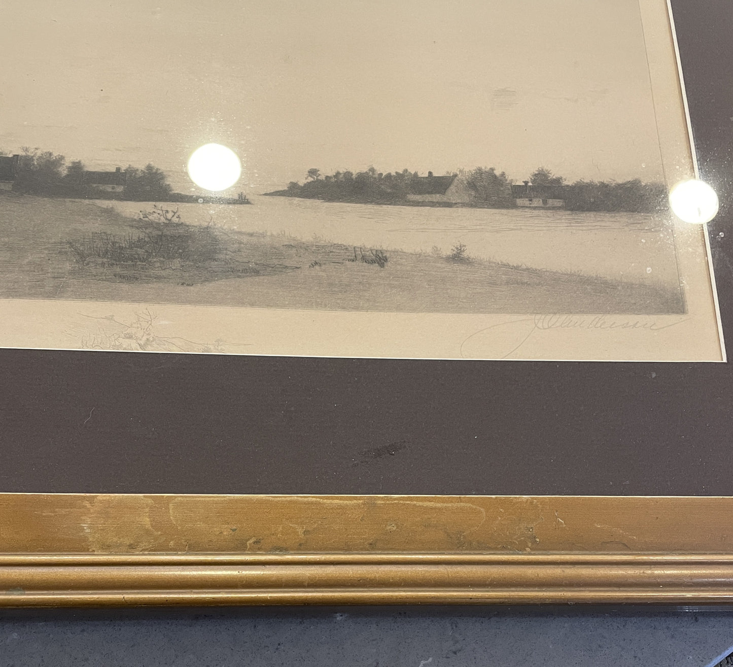 Radtke Lauchner Etching, signed (0JL00M)