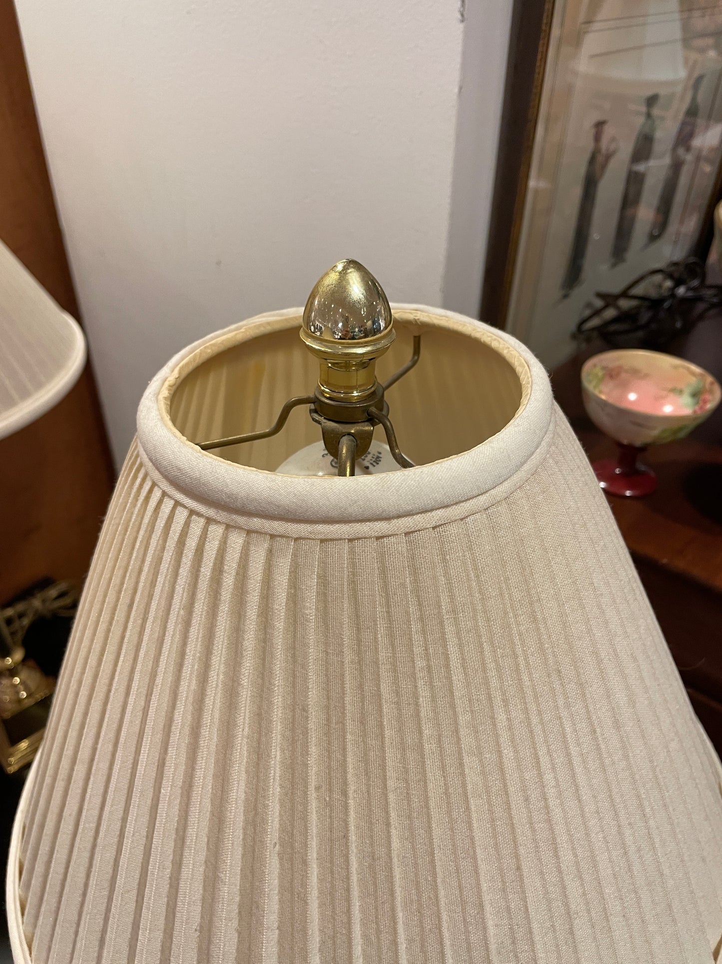 Pr. Brass Candlestick Lamps (0ID002)