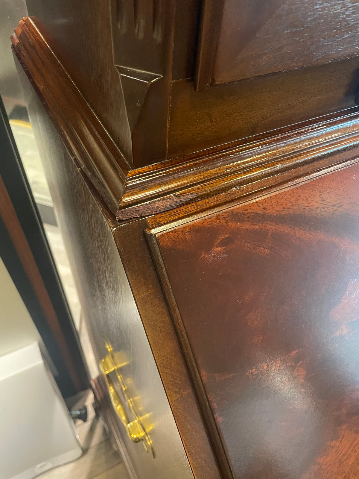 Mahogany Secretary Desk AS IS (0PV003)