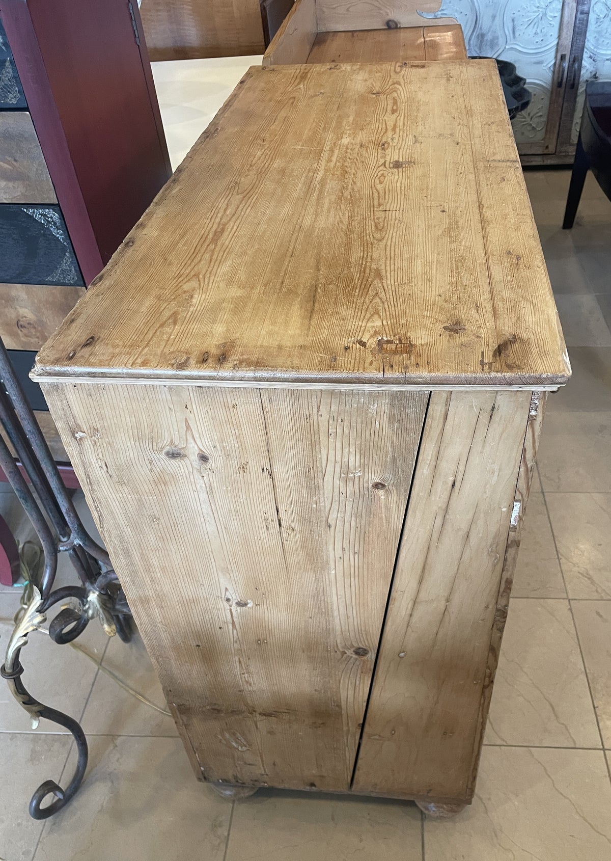 Antique Pine Cabinet (0PU008)
