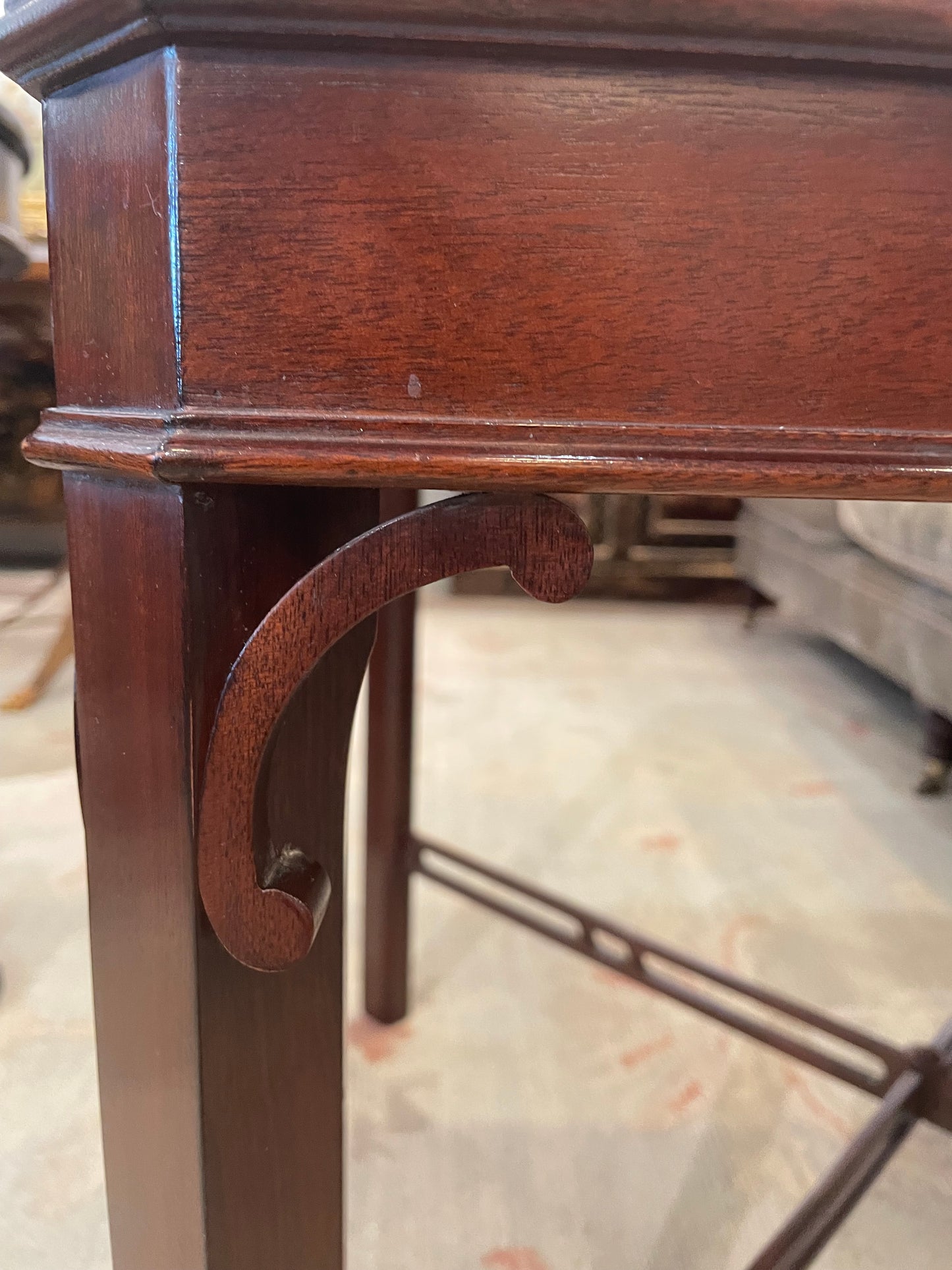 Councill Chippendale End Table AS IS (BHVAXD) (2 available)