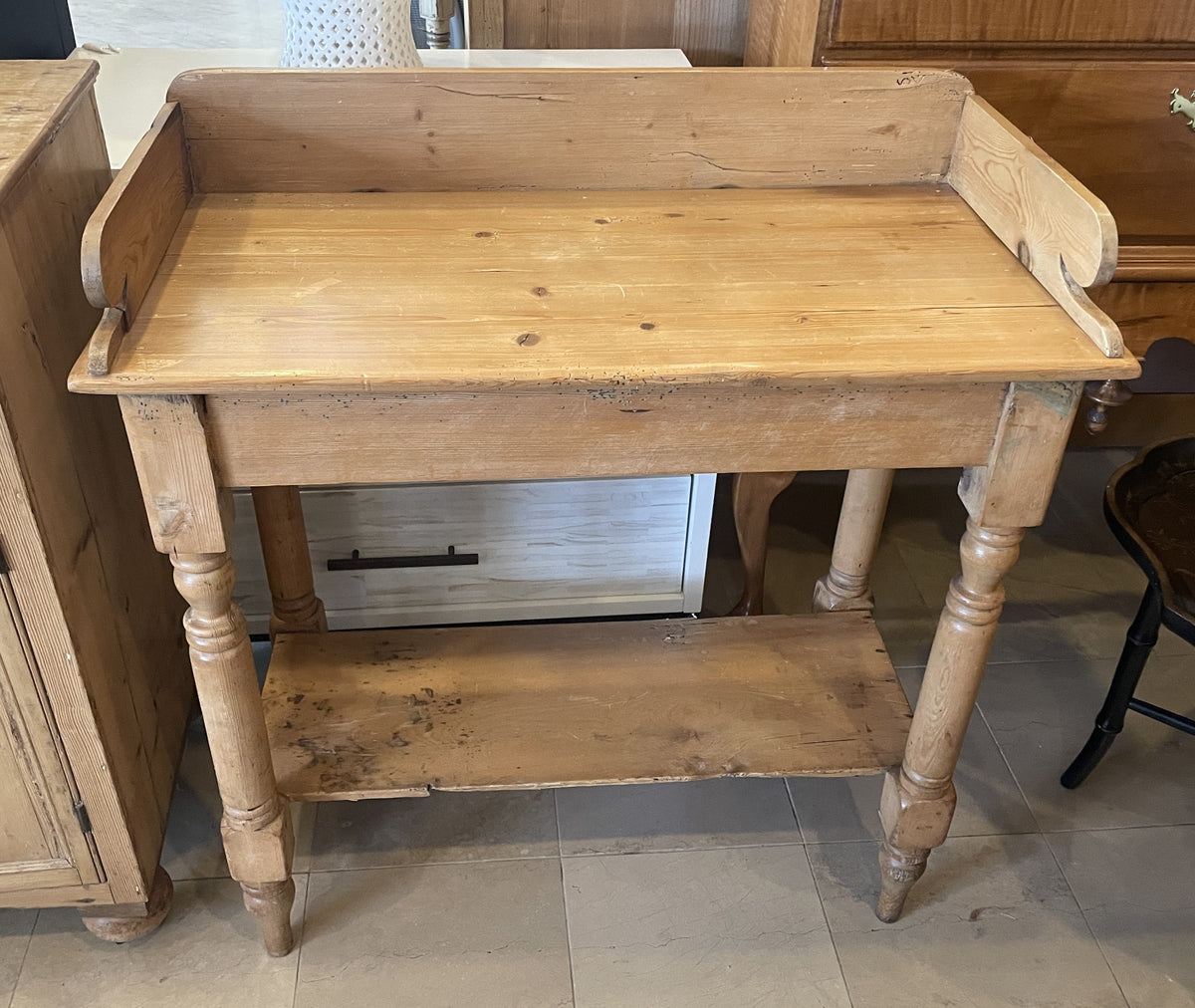 Antique Pine Drysink (0PU007)