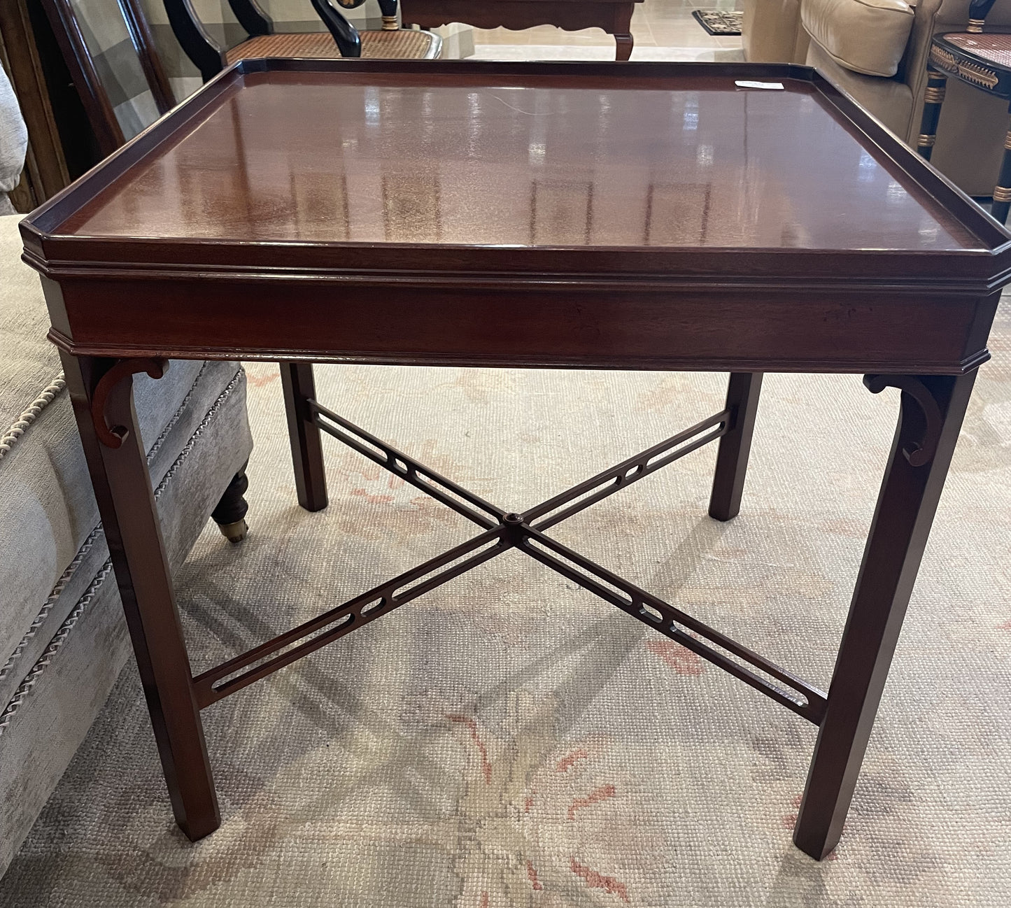 Councill Chippendale End Table AS IS (BHVAXD) (2 available)