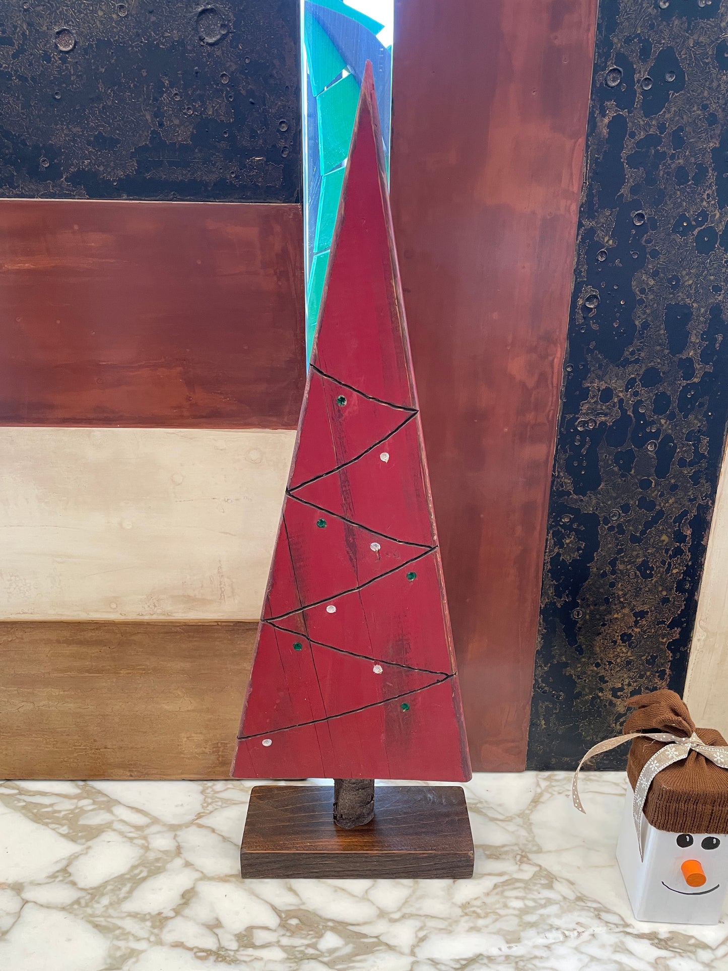 Wooden Holiday Tree, Medium (00O007)