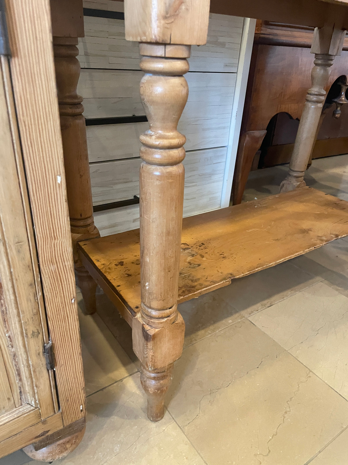 Antique Pine Drysink (0PU007)