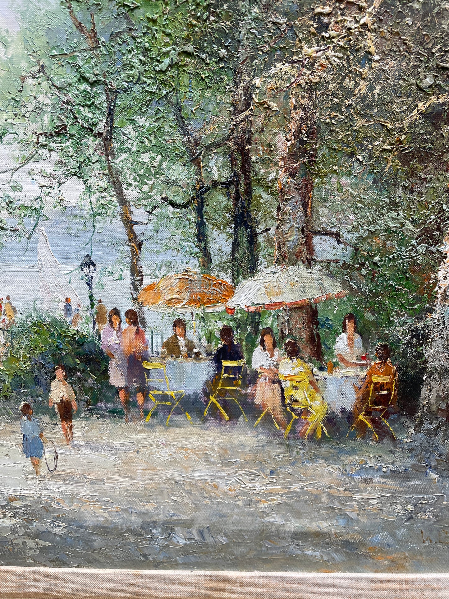 Willi Bauer, German (1923-) Oil on Canvas (01D00R)