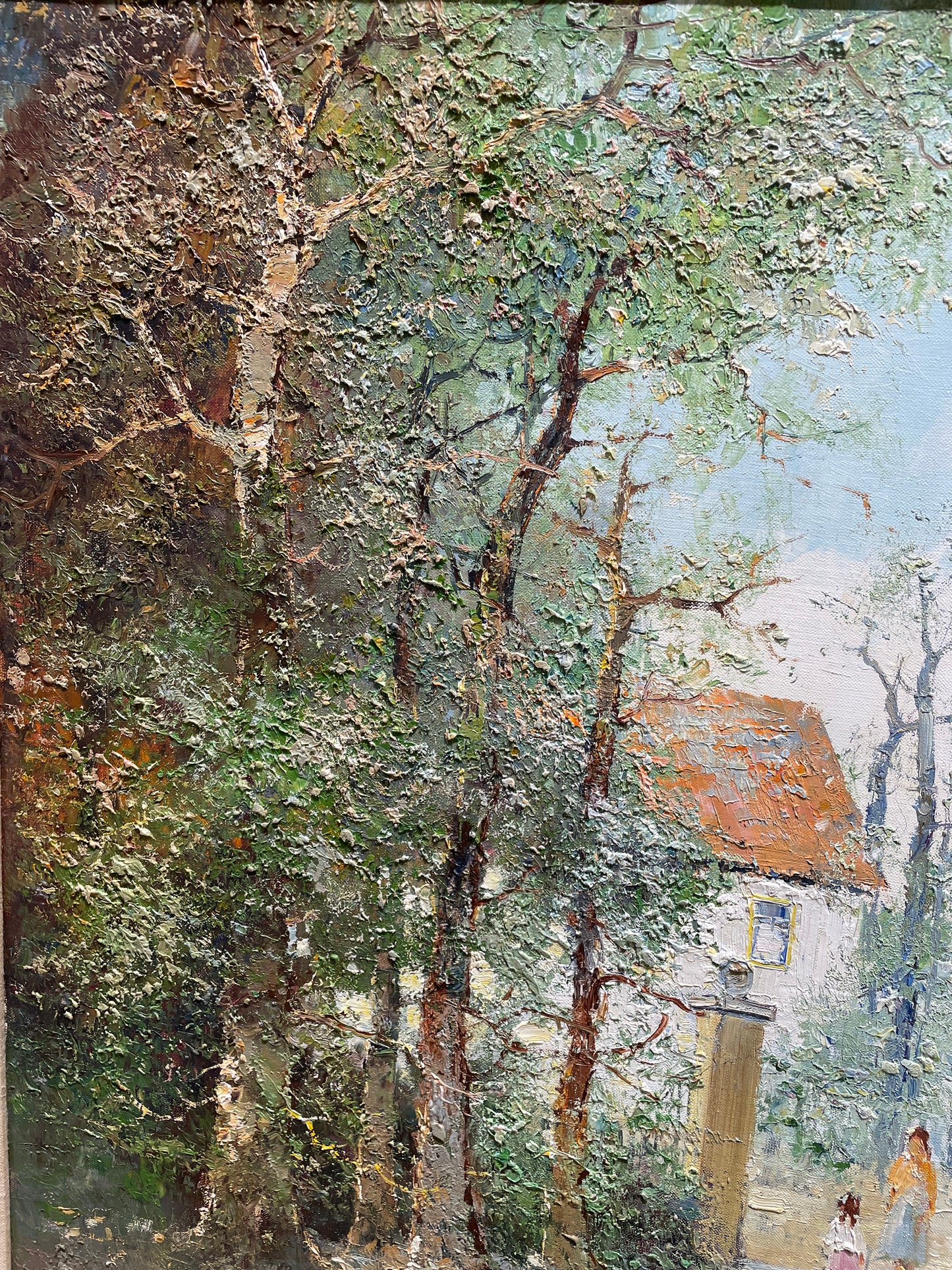 Willi Bauer, German (1923-) Oil on Canvas (01D00R)