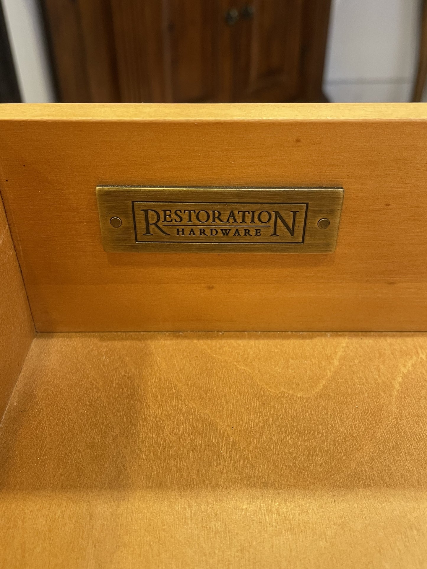 Restoration Hardware Campaign Executive Desk (09W007)