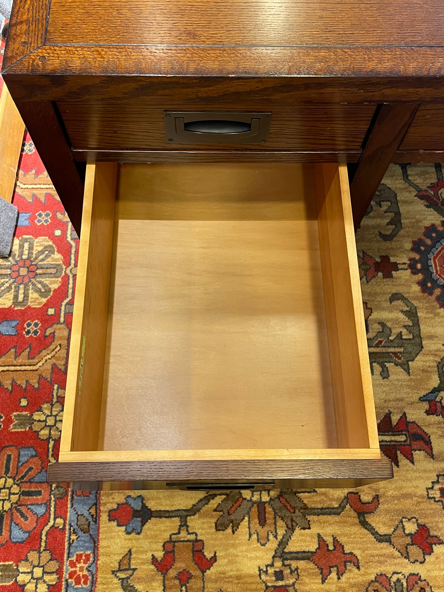 Restoration Hardware Campaign Executive Desk (09W007)