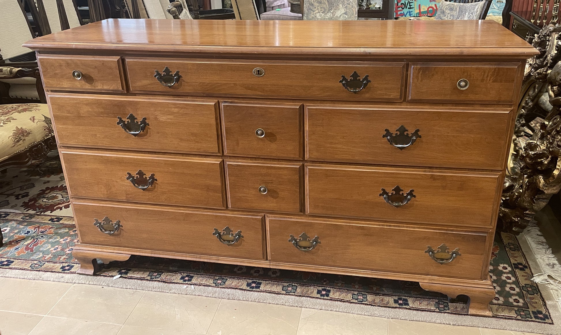 Sprague and Carleton Hard Rock Maple Dresser, Long AS IS (0M4004) – The  Perfect Thing