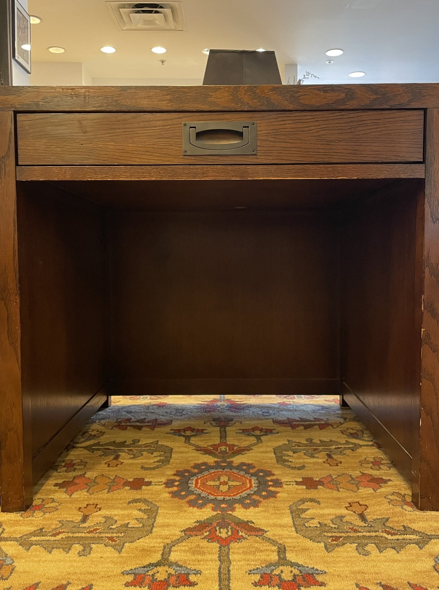 Restoration Hardware Campaign Executive Desk (09W007)