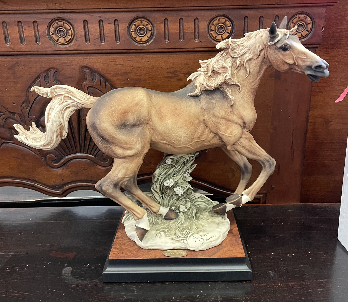 Giuseppe Armani Galloping Horse with box (01D00V)