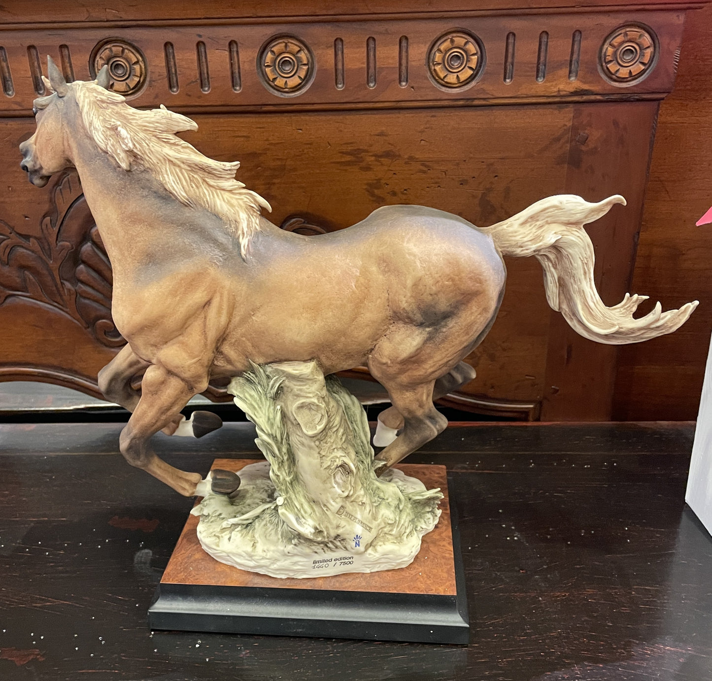 Giuseppe Armani Galloping Horse with box (01D00V)