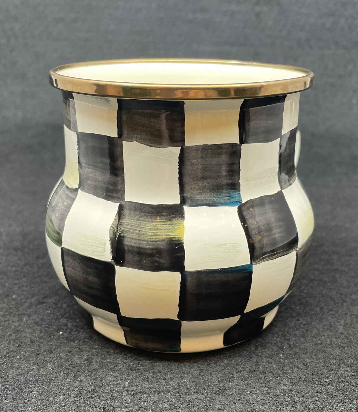 Mackenzie-Childs Courtly Check Enamel Mug (Four available 0PT002)