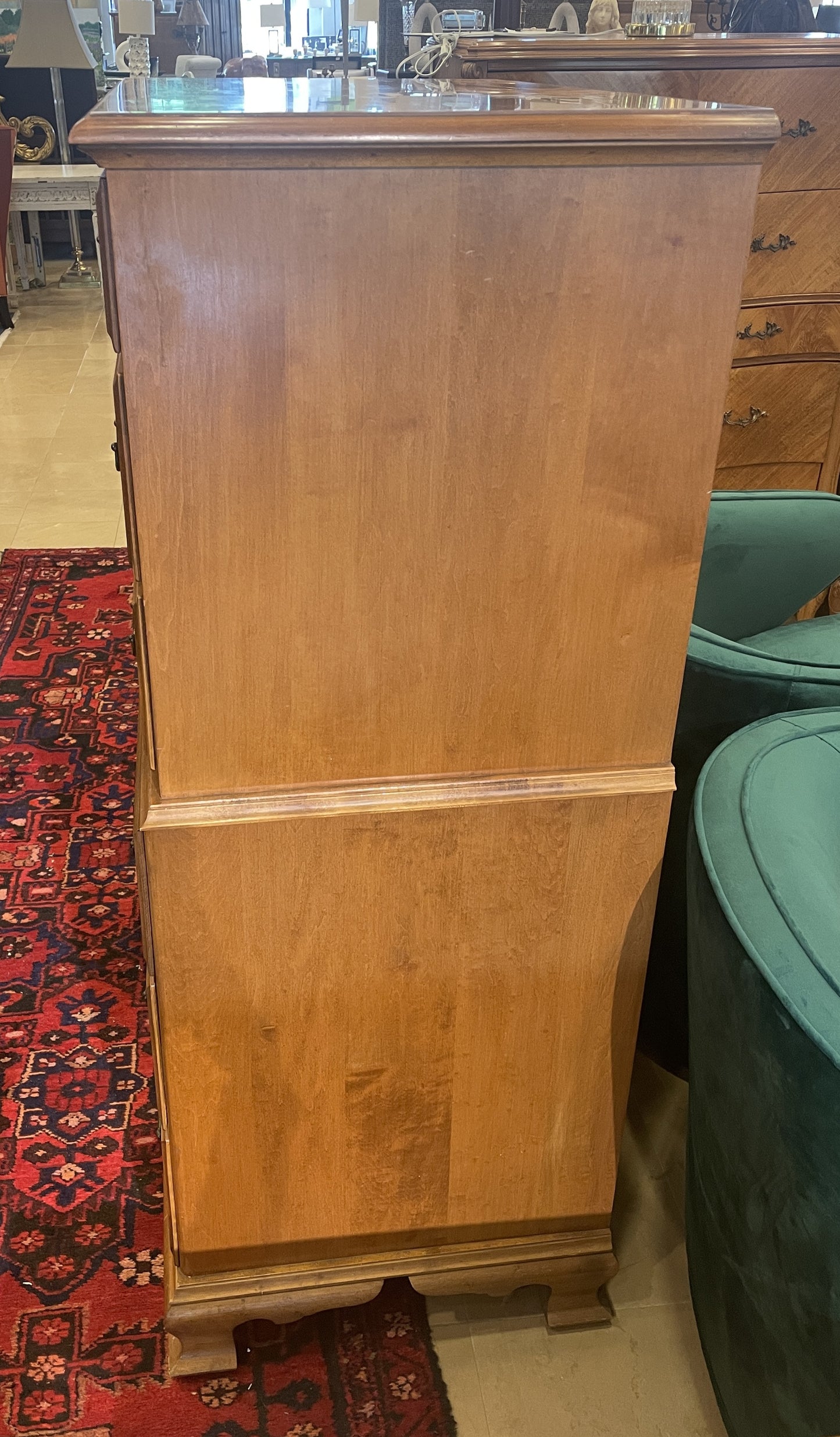 Sprague and Carleton Hard Rock Maple Dresser, Tall AS IS (0M4005)