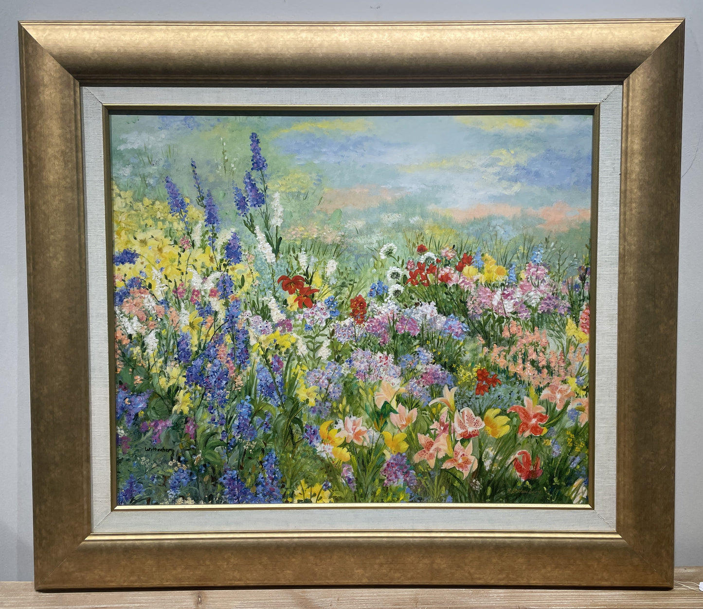 J Wittenberg Field of Flowers Giclee (0I800F)