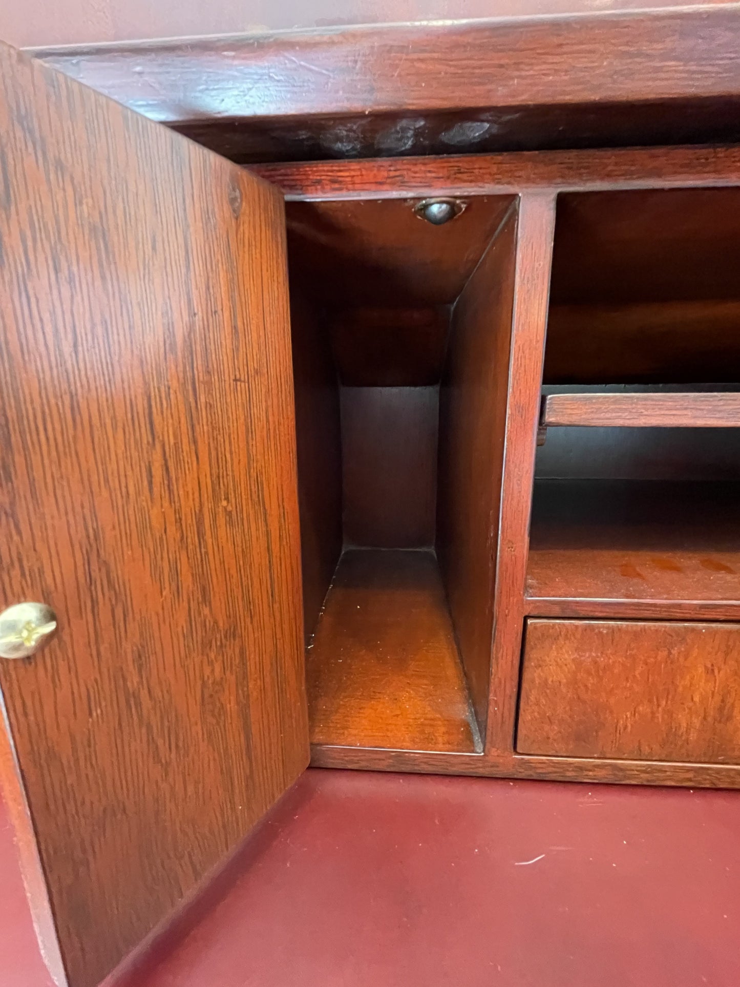Ralph Lauren Mahogany Secretary Desk (9APHDH)
