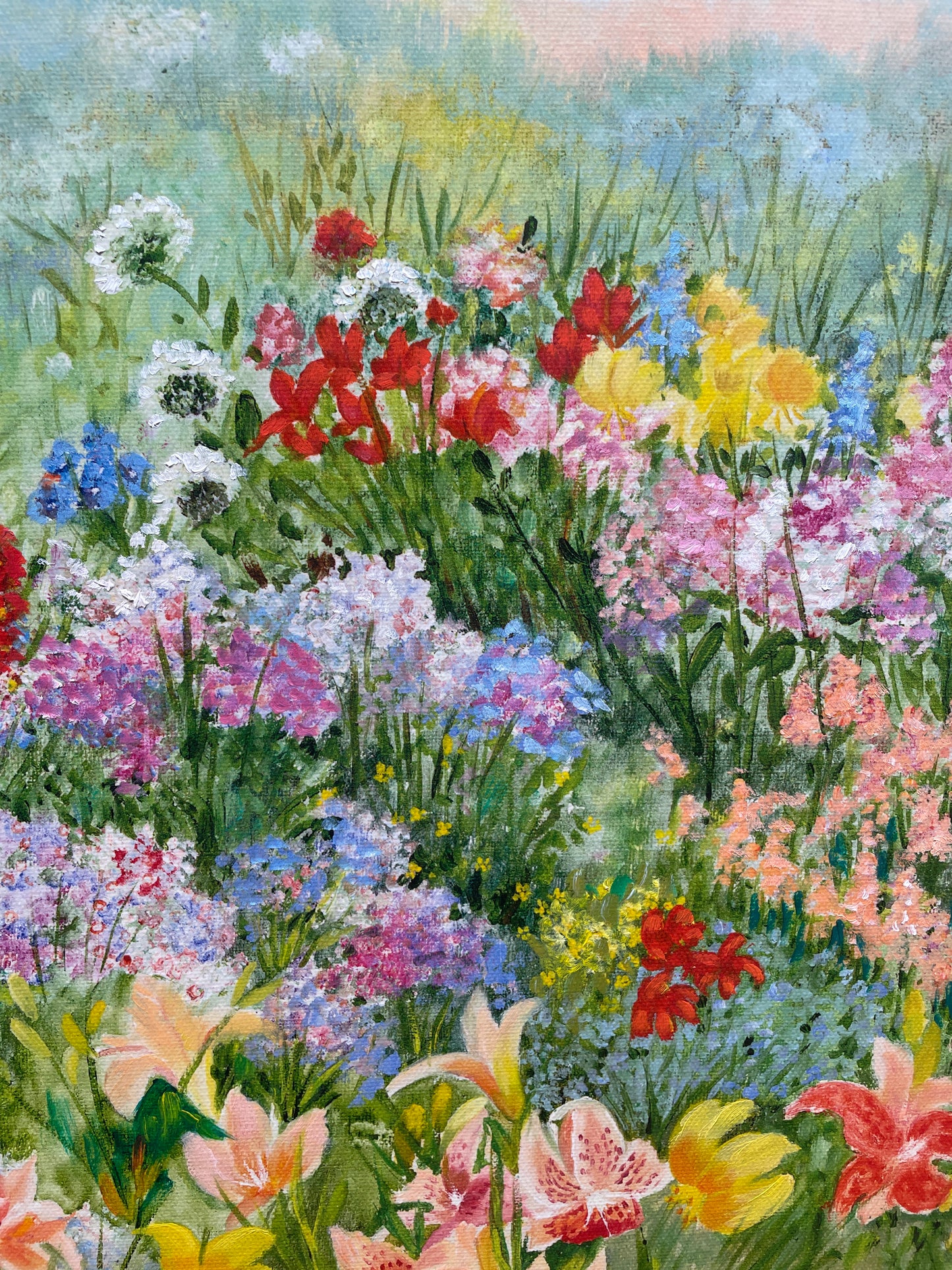 J Wittenberg Field of Flowers Giclee (0I800F)