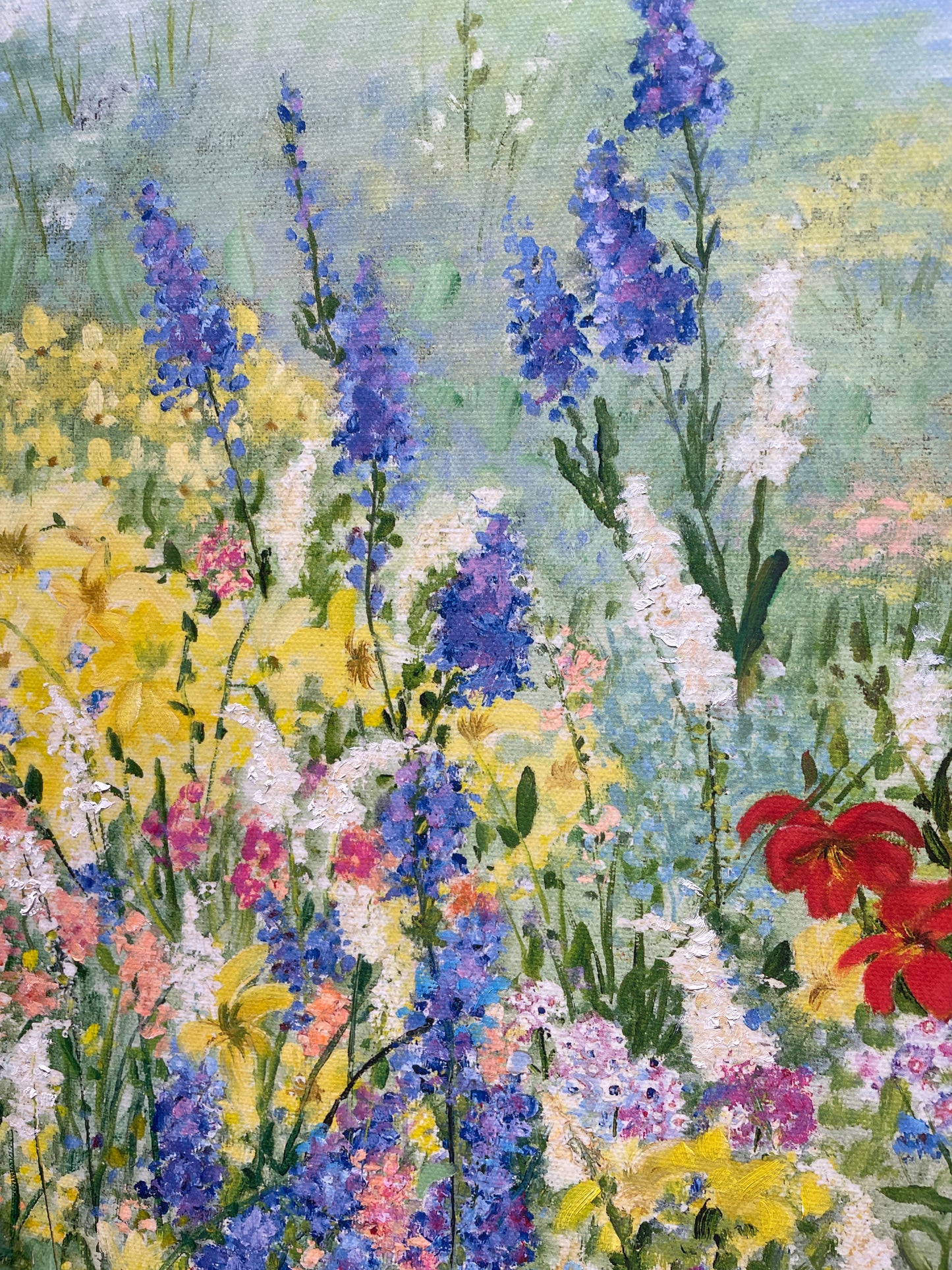 J Wittenberg Field of Flowers Giclee (0I800F)